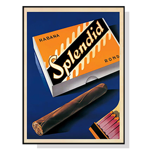 Wall Art 80cmx120cm Splendid Black Frame Canvas - Main Image