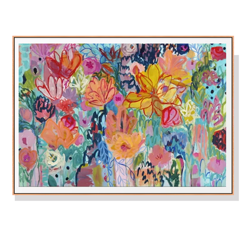 Wall Art 60cmx90cm Carrie Schmitt Wood Frame Canvas - Main Image
