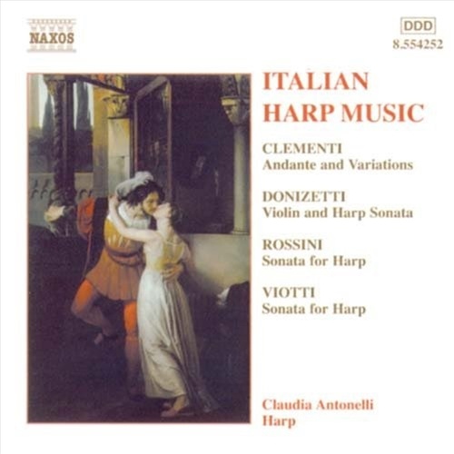 Italian Harp Music - Antonielli And Ambrosini Cd Album - Main Image