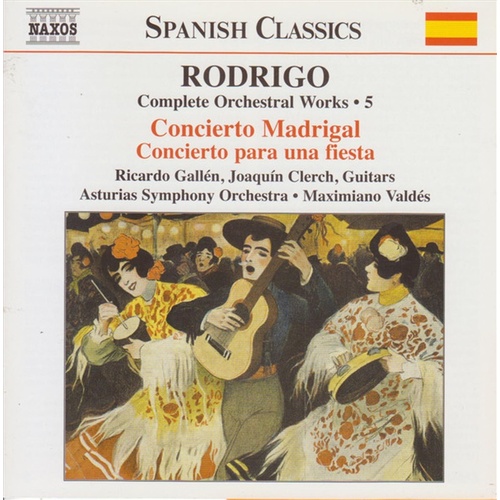 Complete Orchestral Works - Rodrigo, Jaoquin Cd Album - Main Image