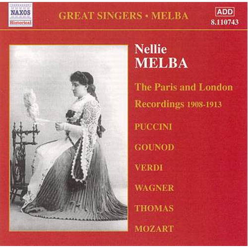 Vocal Portrait V3 - Melba, Nellie Cd Album - Main Image