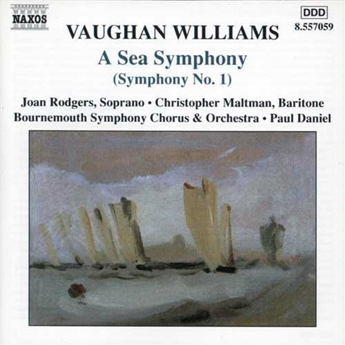 Vaughan Williams Sea Symp - Rodgers/Bournemouth So Cd Album - Main Image
