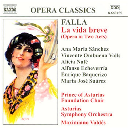 La Vida Breve - Falla, Manuel De Cd Album - Main Image