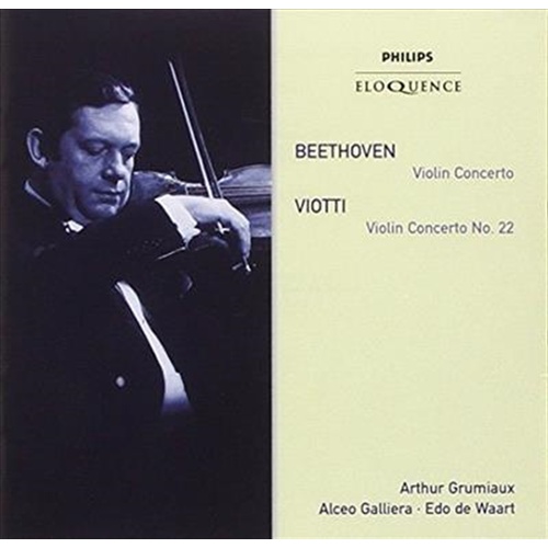Beethoven: Violin Concerto: Vi - Grumiaux, Arthur Cd Album - Main Image