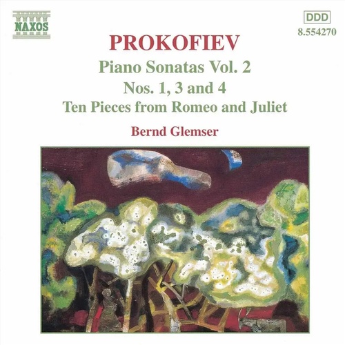 Prokofiev: Pno Son No1 No3 And - Glemser, Bernd Cd Album - Main Image
