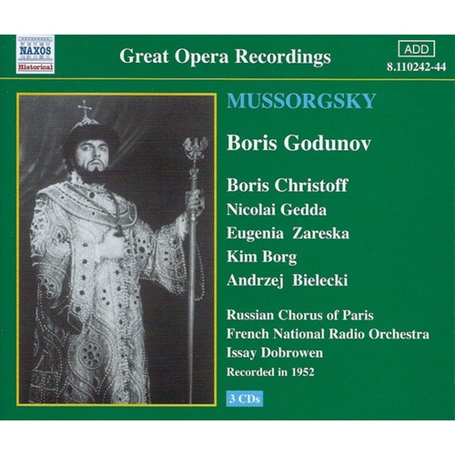 Mussorgsky: Boris Godunov 3Cd - Dobrowen, Issay: Russian Chorus Of Cd Album - Main Image