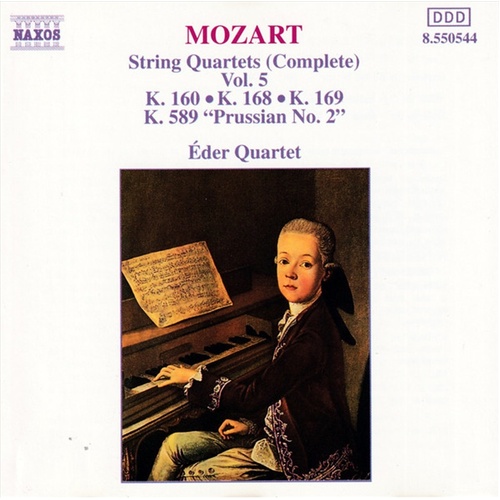 Mozart: Stg Qrt Vol5 - Eder Qrt Cd Album - Main Image