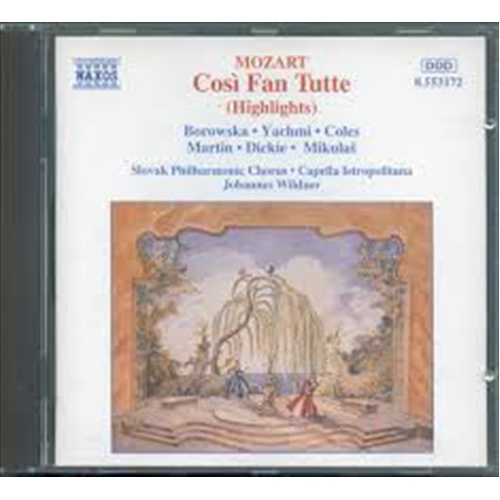 Mozart: Cosi Fan Tutte Hlts - Wildner: Borowska: Yachmi: Coles: C Cd Album - Main Image