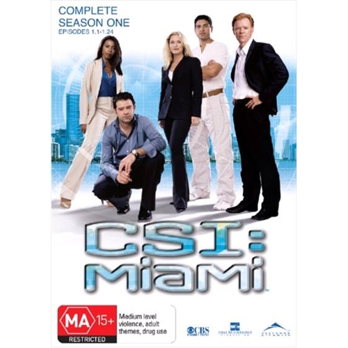 CSI: Miami - Season 01 DVD - Main Image