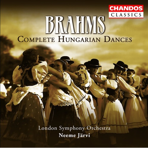 Brahms: Complete Hungarian Dan - London Symph Orch: Jarvi Cd Album - Main Image