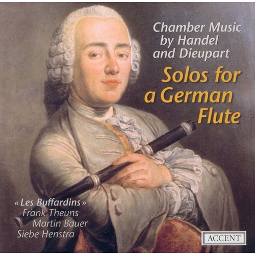 Solos For A German Flute - Frank Theuns (Traverse Flute), Les Cd Album - Main Image