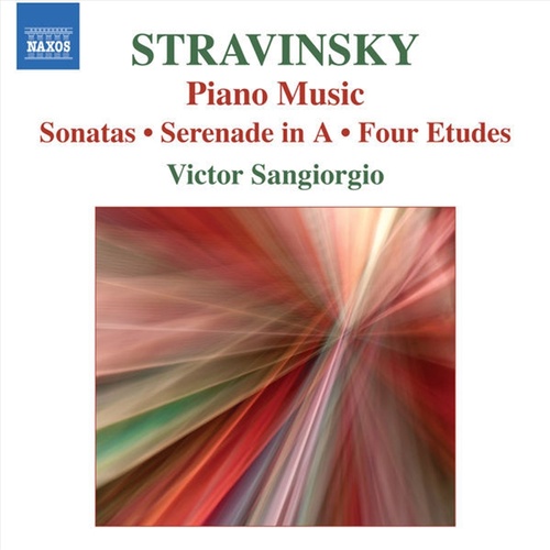 Stravinsky Pno Music: Sonatas - Sangiorgio, Victor Cd Album - Main Image