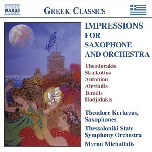 Impressions For Saxophone And - Kerkezos, Theodore Cd Album - Main Image