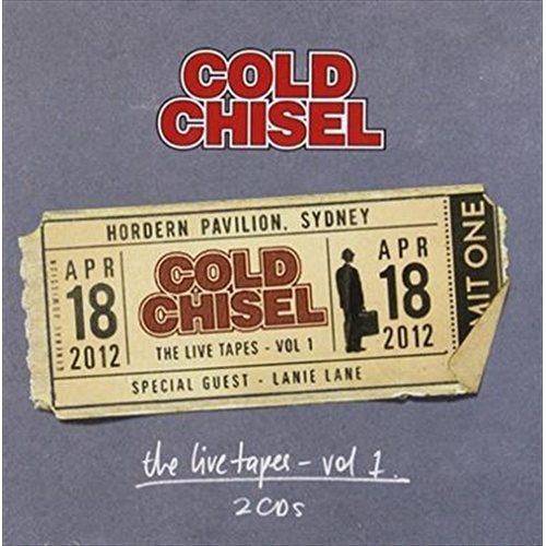 Live Tapes; V1: Hordern Pav - Cold Chisel Cd Album - Main Image