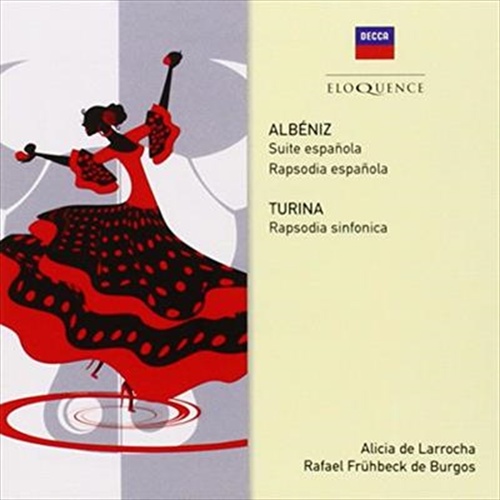 Albeniz And Turina: Rhapsodies - Fruhbeck De Burgos, Rafael Cd Album - Main Image