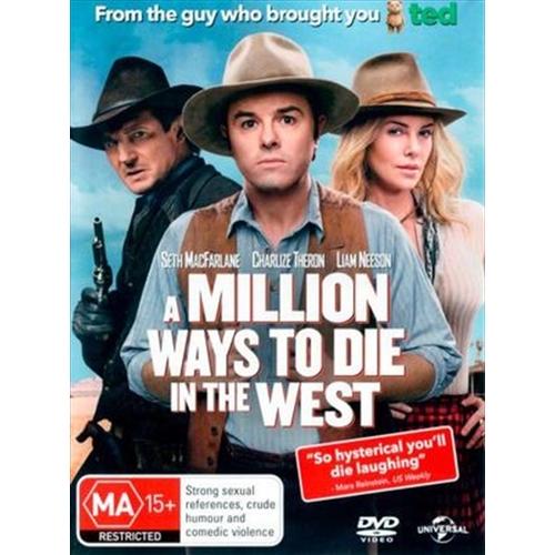 A Million Ways To Die In The West DVD - Main Image