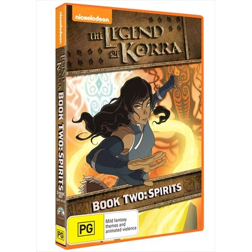 Legend Of Korra - Spirit - Book 2 DVD - Main Image