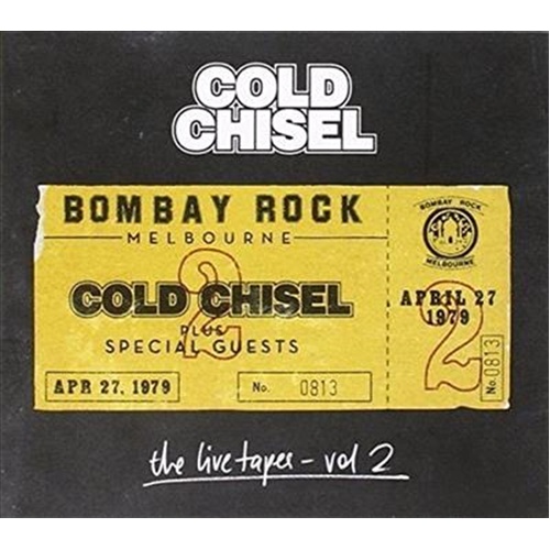 Live Tapes: Vol2: Live Bombay - Cold Chisel Cd Album - Main Image
