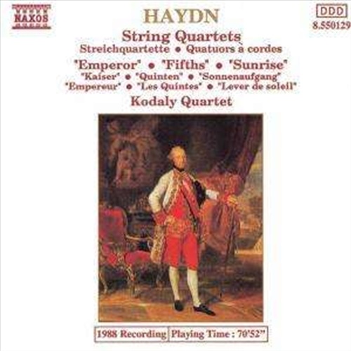 Haydn Emperor / Fifths - Kodaly Quartet Cd Album - Main Image