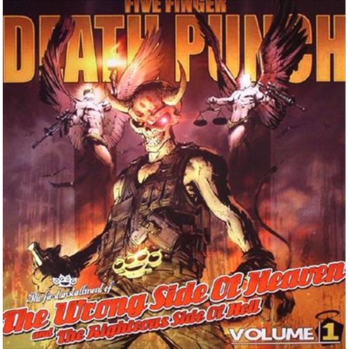 Wrong Side Of Heaven And: V1 - Five Finger Death Punch Cd Album - Main Image