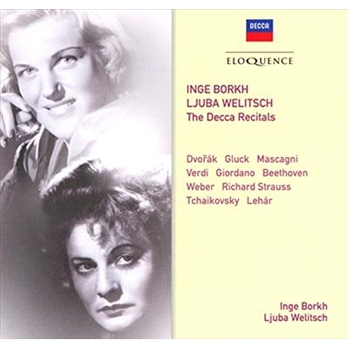 Inge Borkh: Ljuba Welitsch: De - Borkh, Inge And Ljuba Welitsch Cd Album - Main Image