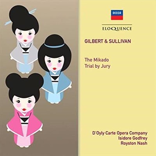 Gilbert And Sullivan: Mikado - Godfrey, Isidore Cd Album - Main Image