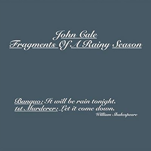 Fragments Of A Rainy Season - Cale, John Cd Album - Main Image