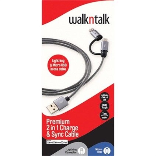 Charge And Sync Cable 2 In 1 - Main Image