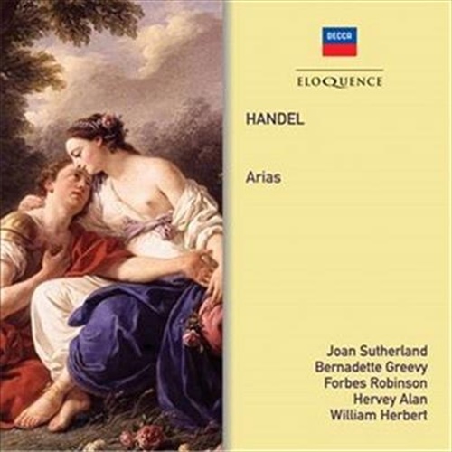 Handel Arias - Sutherland, Joan: Bernadette Greevy Cd Album - Main Image