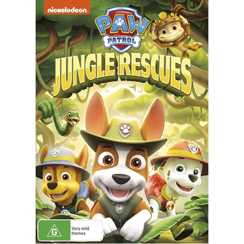 Paw Patrol - Jungle Rescues DVD - Main Image