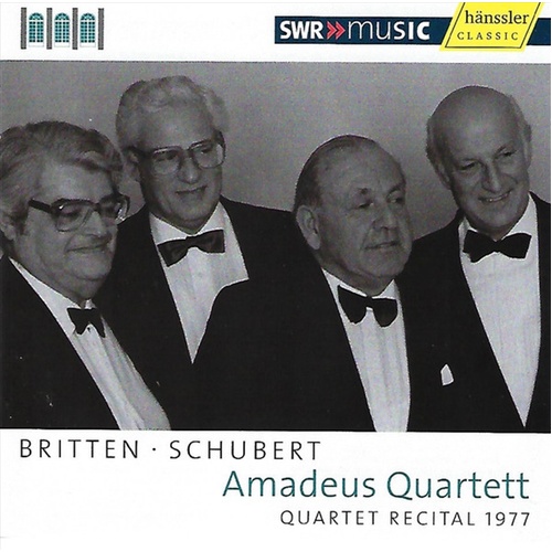 Britten Schubert String Quarte - Amadeus Quartet Cd Album - Main Image