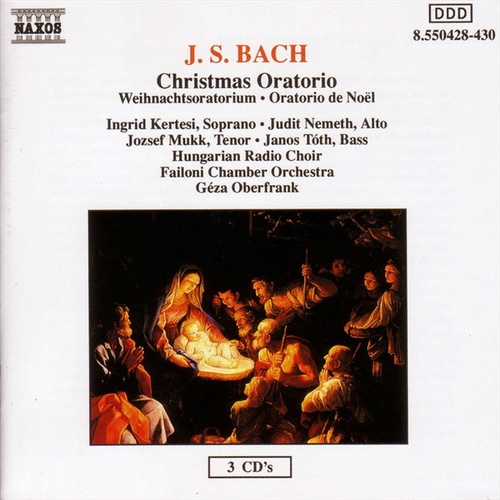 Bach:Christmas Oratorio Bwv248 - Kertesi,Nemeth, Cd Album - Main Image