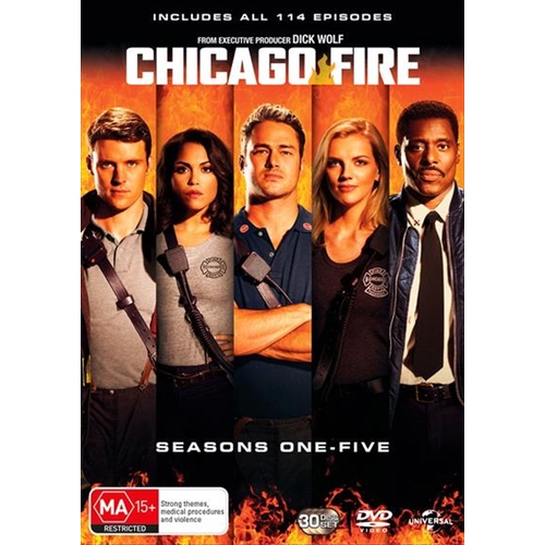 Chicago Fire - Season 1-5 Boxset DVD - Main Image