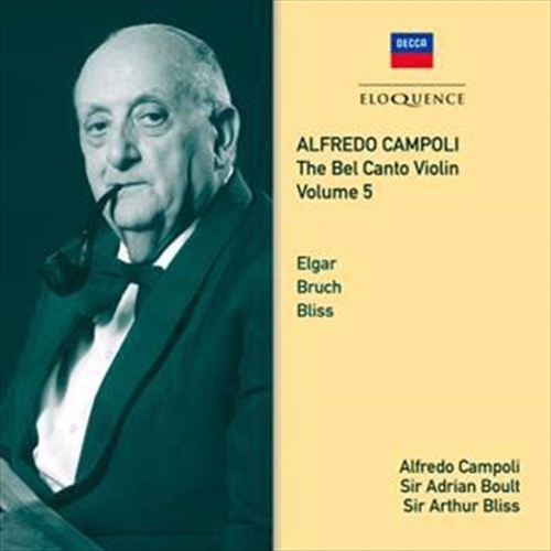 Bel Canto Violin: Vol 5 - Campoli, Alfredo Cd Album - Main Image
