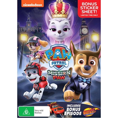 Paw Patrol - Mission Paw DVD - Main Image