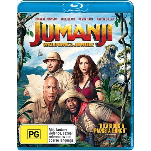 Jumanji - Welcome To The Jungle Blu-ray - Main Image