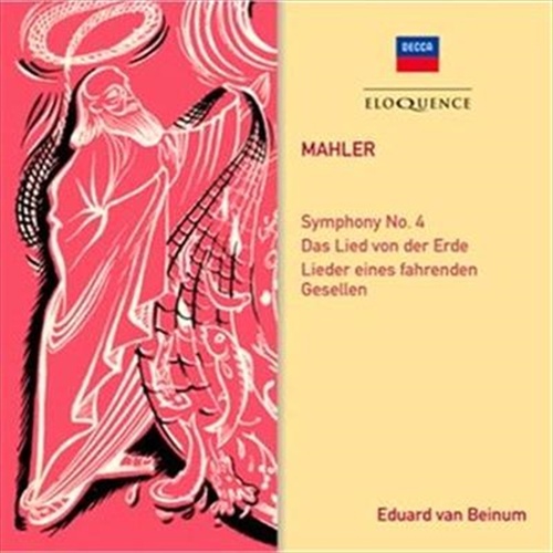 Mahler: Symphony No4: Das Lied - Beinum, Eduard Van Cd Album - Main Image
