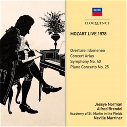 Mozart Live 1978 - Norman, Jessye: Alfred Brendel Cd Album - Main Image