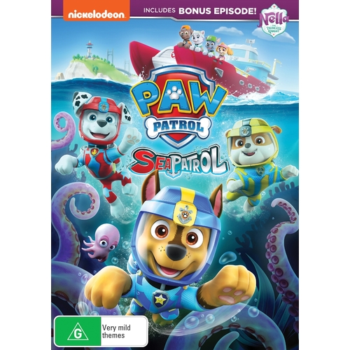Paw Patrol - Sea Patrol DVD - Main Image