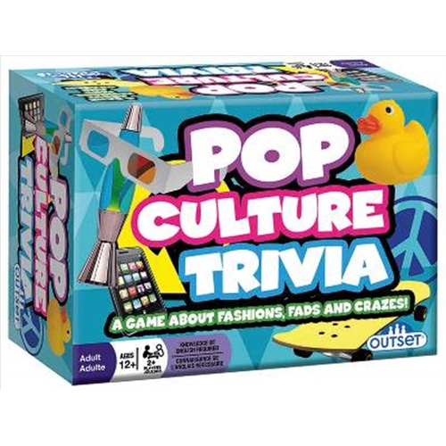 Pop Culture Trivia Card Game - Main Image