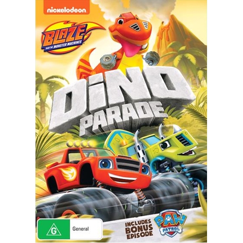 Blaze And The Monster Machines - Dino Parade DVD - Main Image