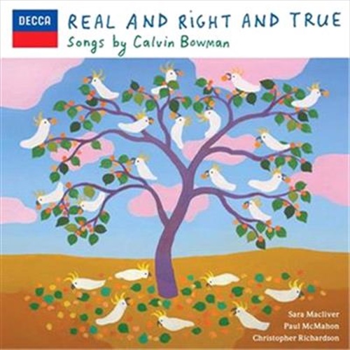 Real And Right And True - Bowman, Calvin Cd Album - Main Image