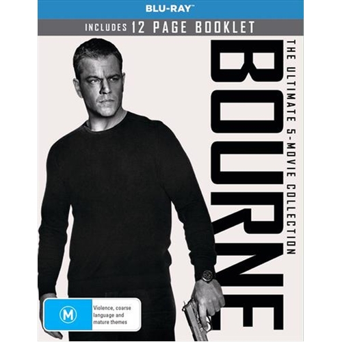 Bourne Identity / The Bourne Supremacy / The Bourne Ultimatum / The Bourne Legacy / Jason Bourne Blu-ray - Main Image