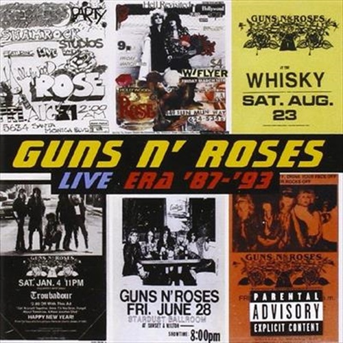 Live Era 87-93 - Guns N Roses Cd Album - Main Image