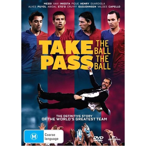 Barca - Take The Ball, Pass The Ball DVD - Main Image