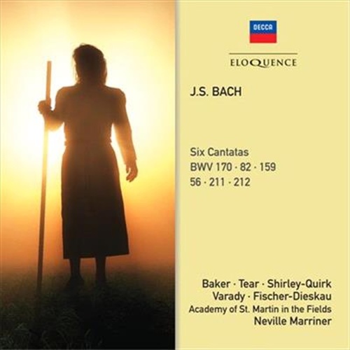 J.S. Bach: Six Cantatas - Marriner, Sir Neville; Academ Cd Album - Main Image