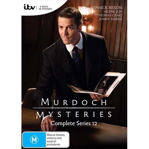 Murdoch Mysteries - Series 12 DVD - Main Image