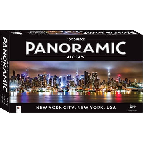 New York City, New York, USA 1000 Piece Panoramic Jigsaw Puzzle - Main Image