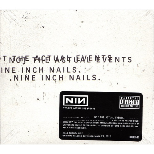 Not The Actual Events - Nine Inch Nails Cd Album - Main Image