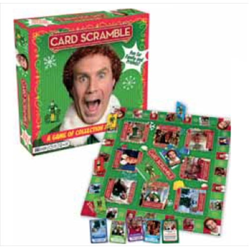 Elf Card Scramble Board Game - Main Image